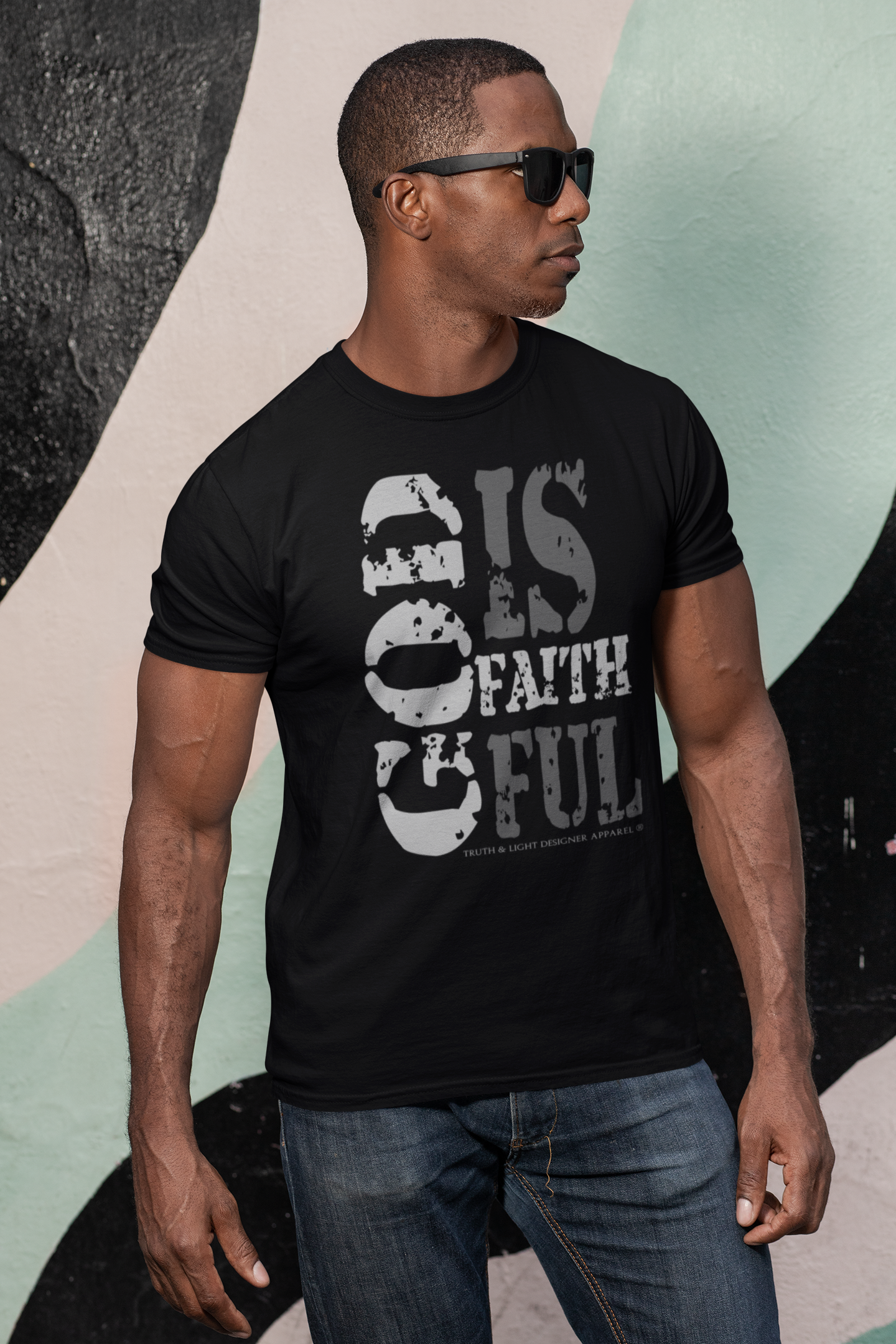 GOD IS FAITHFUL! | Next Level Unisex T-shirt (All Sales Final)
