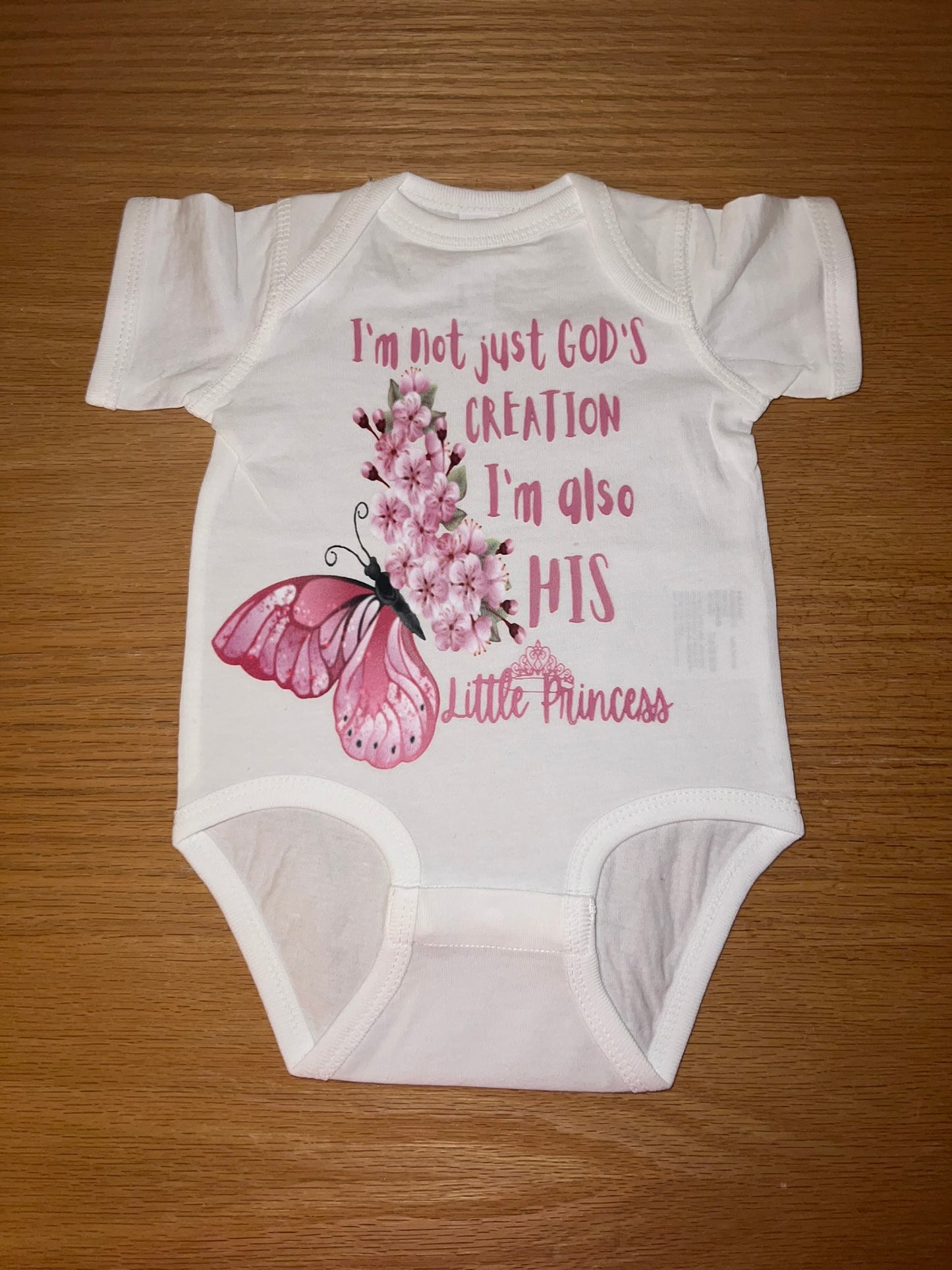 LITTLE PRINCESS! | 6 MONTHS ONESIE (ALL SALES FINAL)