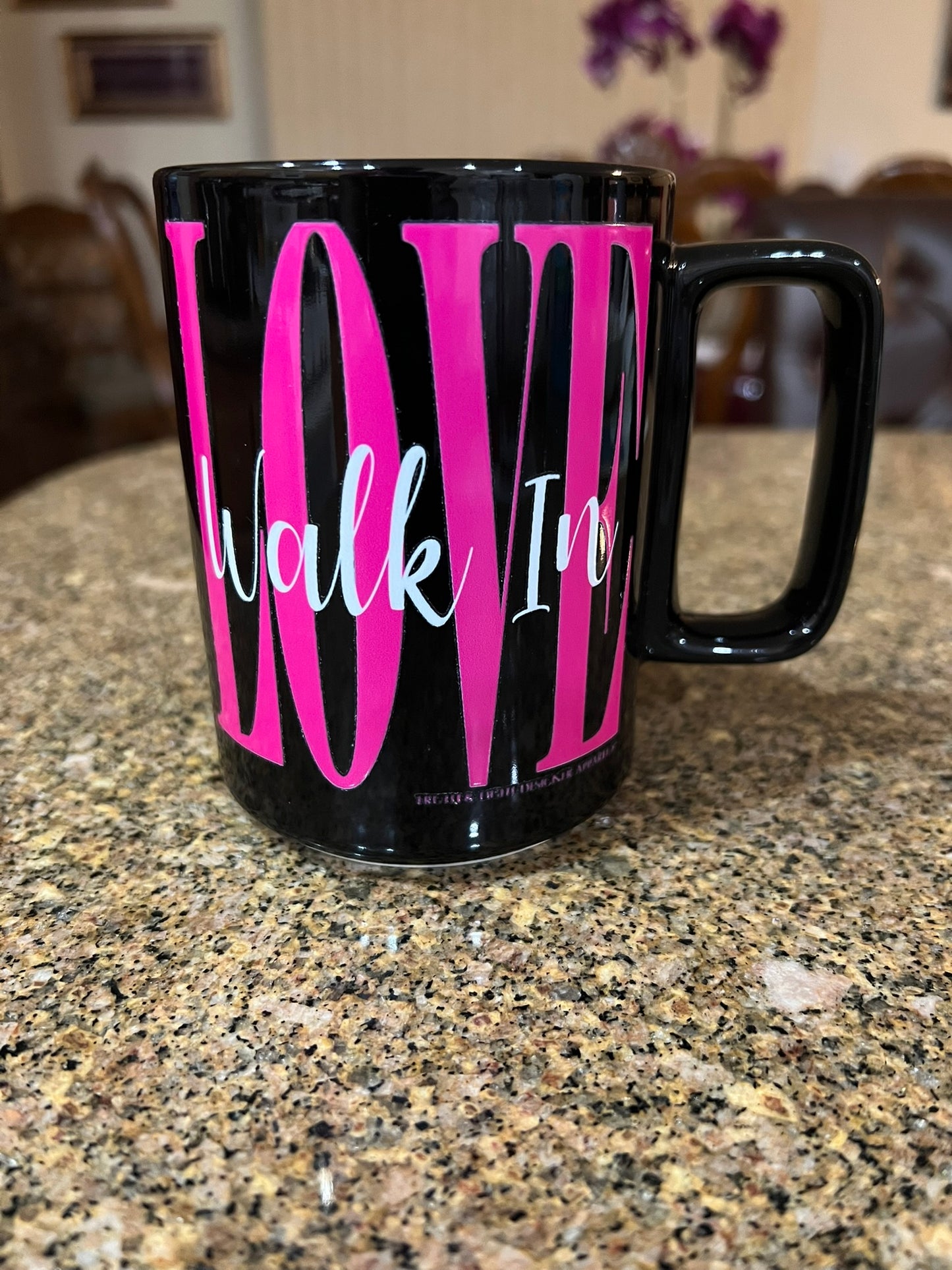 WALK IN LOVE | 15OZ Double Sided Porcelain Mug