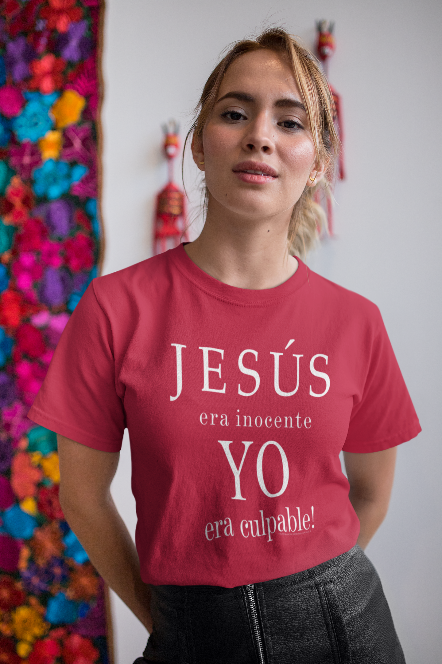 JESÚS ERA INOCENTE! | Port & Company T-shirt (All sales final)