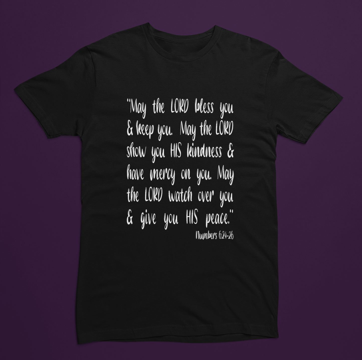 NUMBERS 6:24-26 (Bless You) | Bella+Canvas Unisex T-shirt