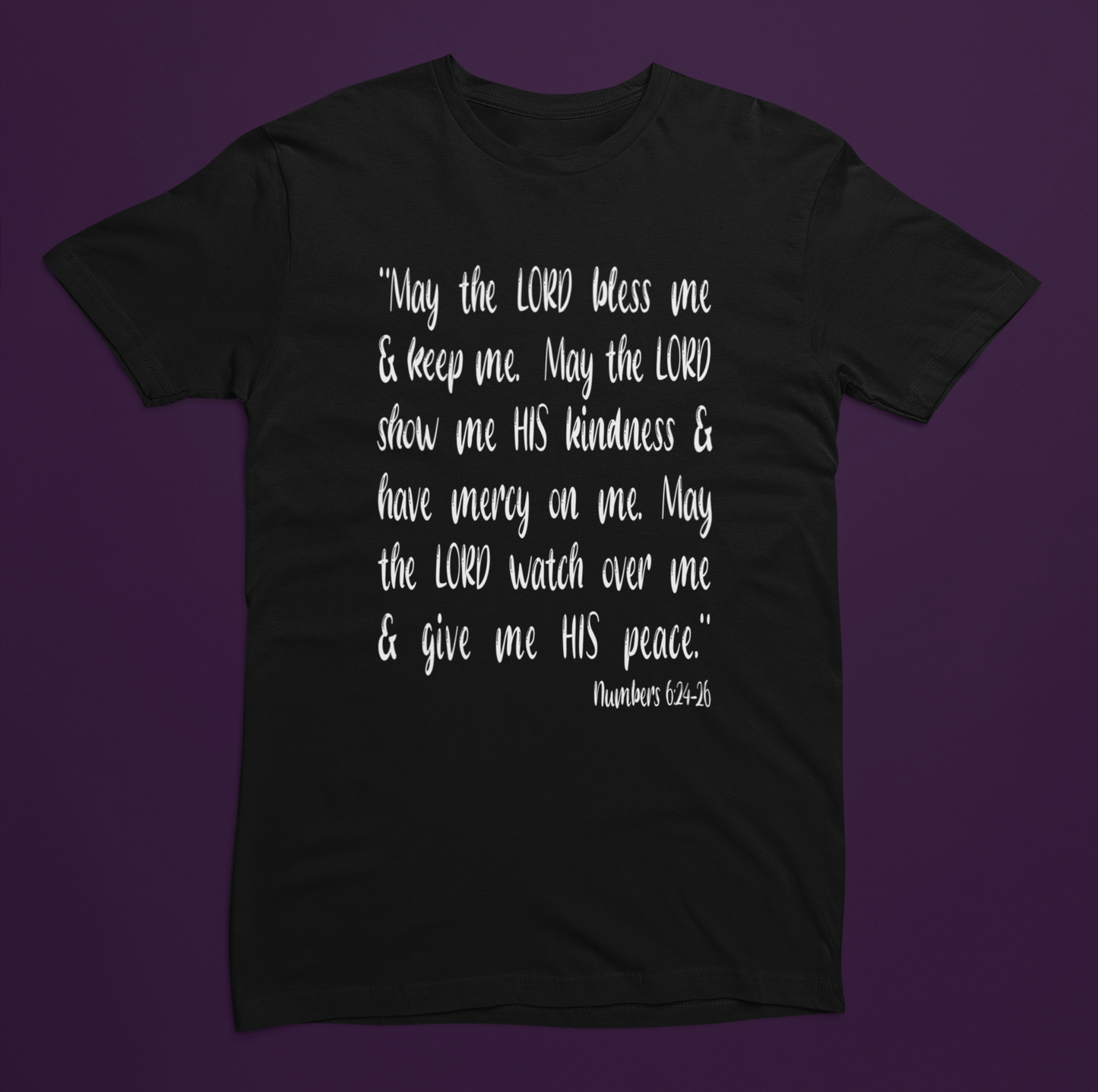 NUMBERS 6:24-26 (Bless Me) | Bella+Canvas Unisex T-shirt