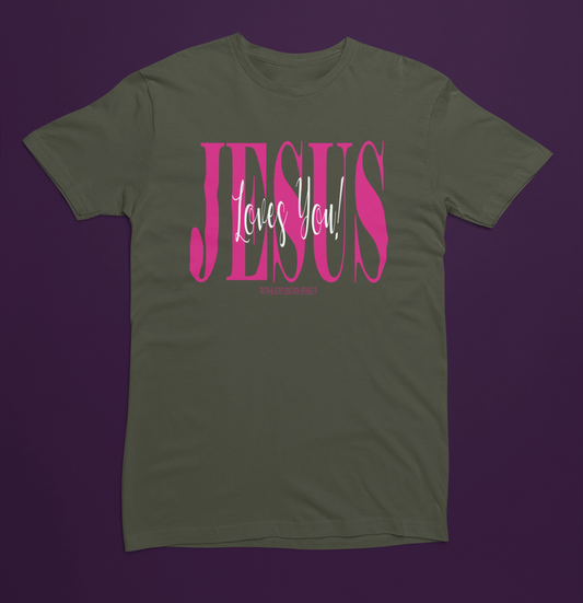 JESUS LOVES YOU | Bella+Canvas Unisex T-shirt