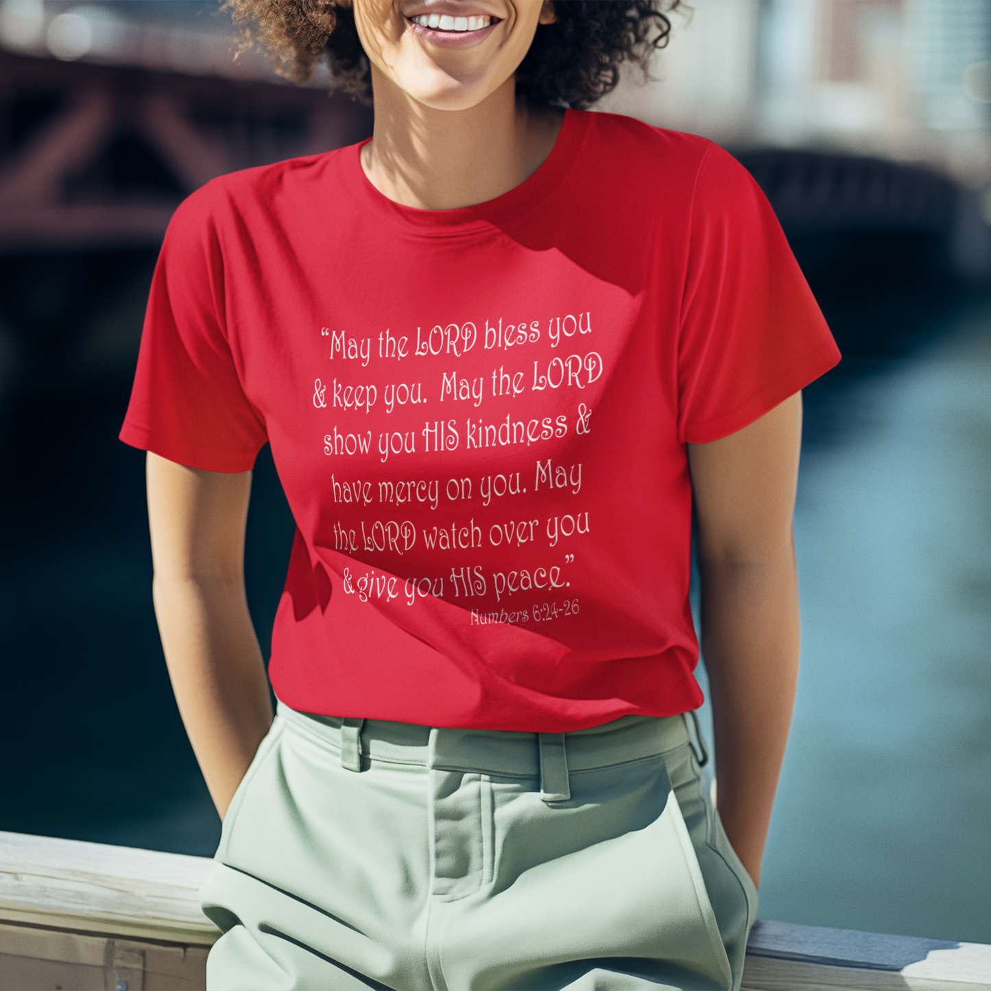 NUMBERS 6:24-26 | Port & Company T-shirt (All sales final)