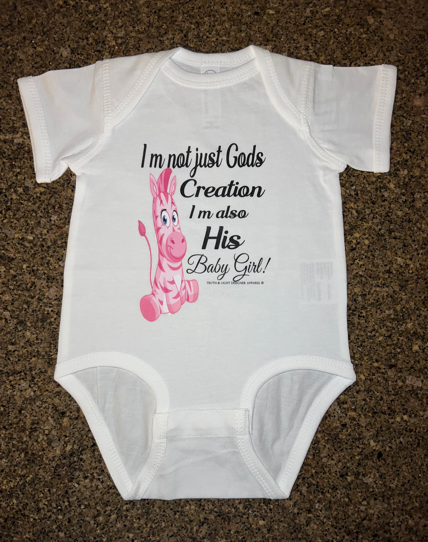 BABY GIRL | Rabbit Skins Onesie 0-6 Months