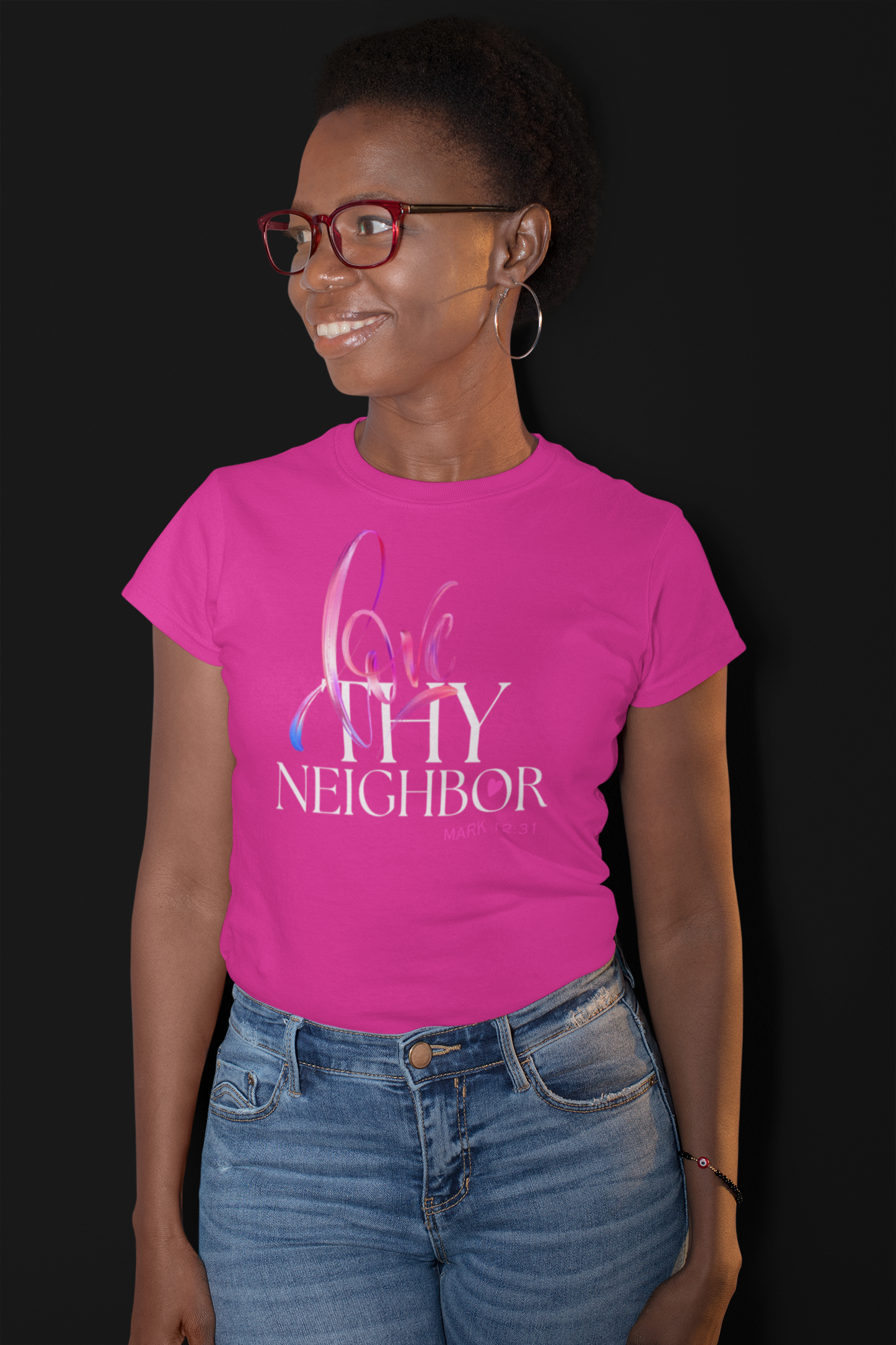 LOVE THY NEIGHBOR | Bella+Canvas Unisex T-shirt