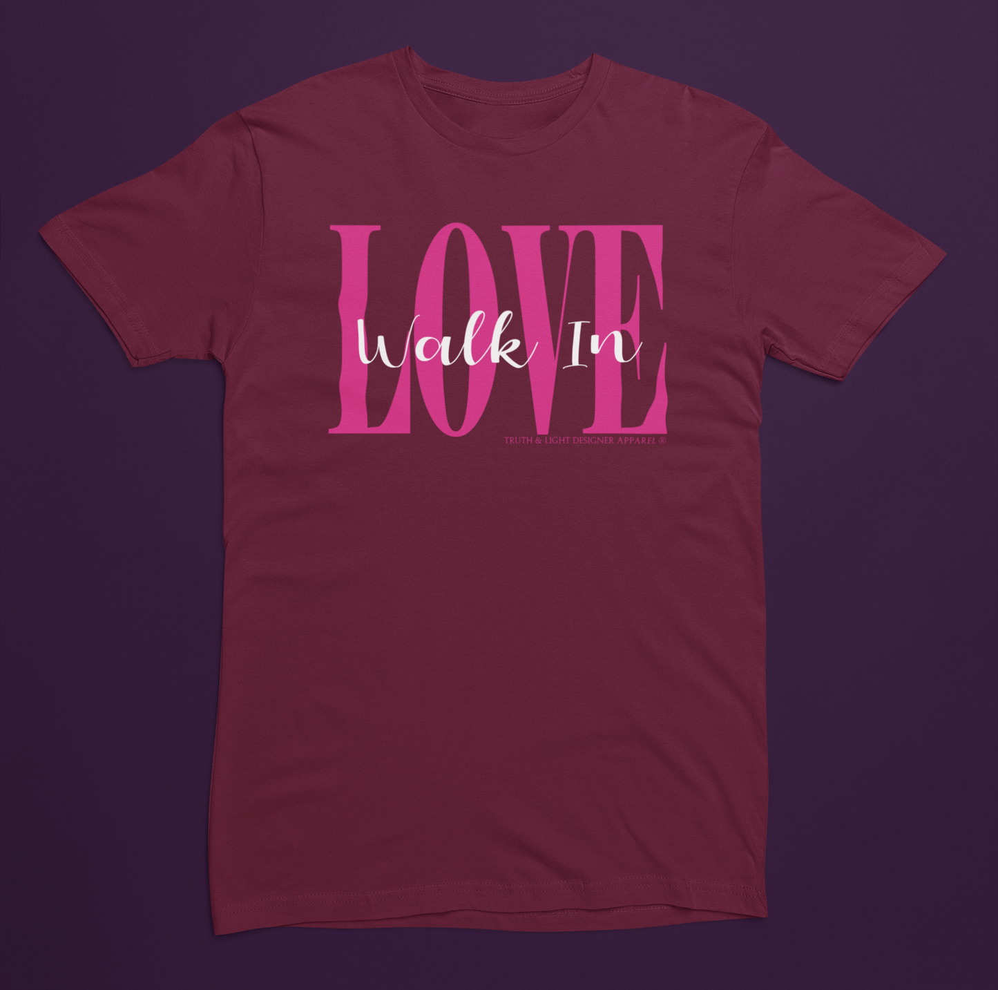 CAMINA CON AMOR | Camiseta unisex Bella+Canvas 