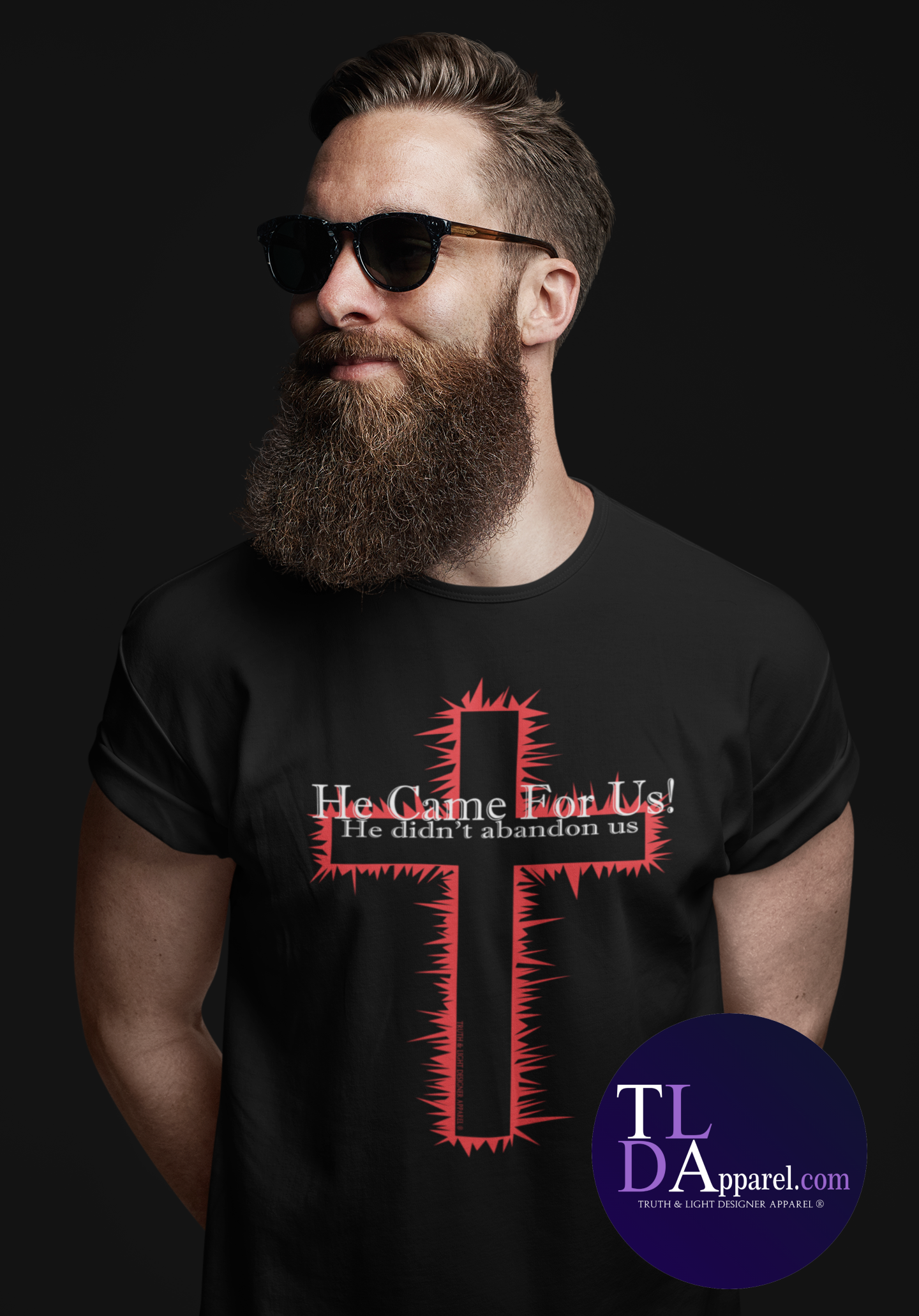 HE CAME FOR US! | Bella+Canvas 3001 Unisex T-shirt