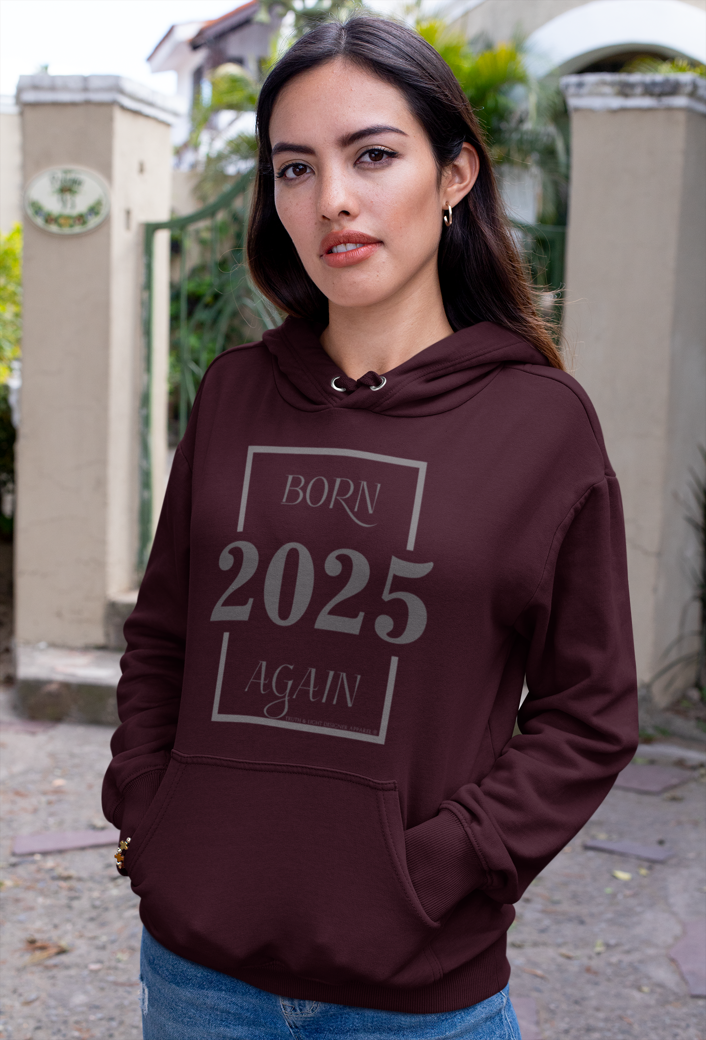BORN AGAIN | GILDAN UNISEX HOODIE
