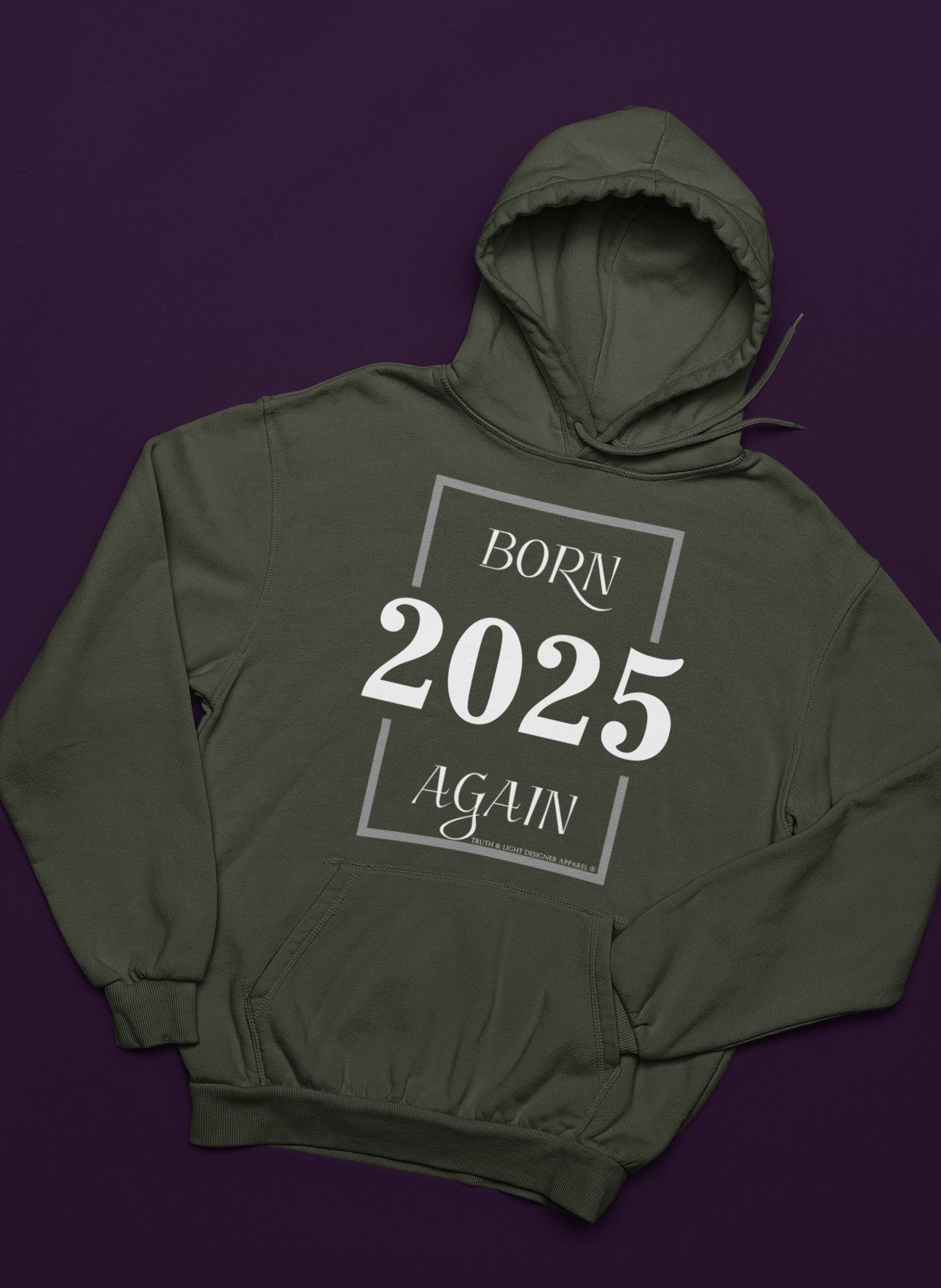 BORN AGAIN | GILDAN UNISEX HOODIE