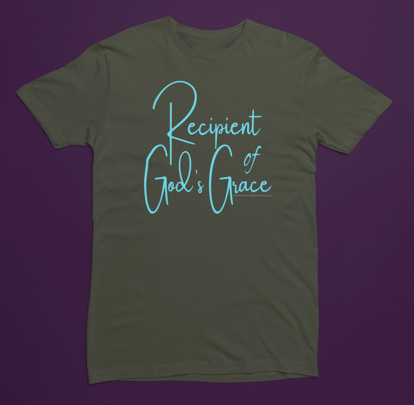 RECIPIENT OF GOD'S GRACE | Bella+Canvas 3001 Unisex T-shirt