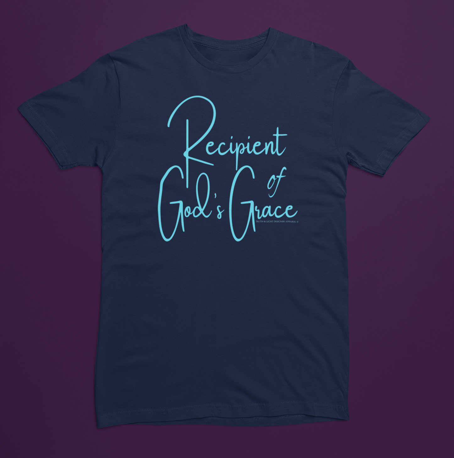 RECIPIENT OF GOD'S GRACE | Bella+Canvas 3001 Unisex T-shirt