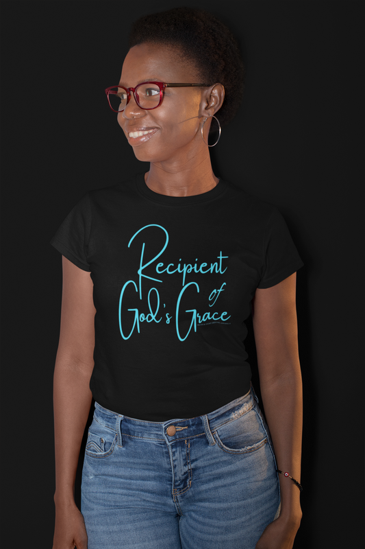 RECIPIENT OF GOD'S GRACE | Bella+Canvas 3001 Unisex T-shirt