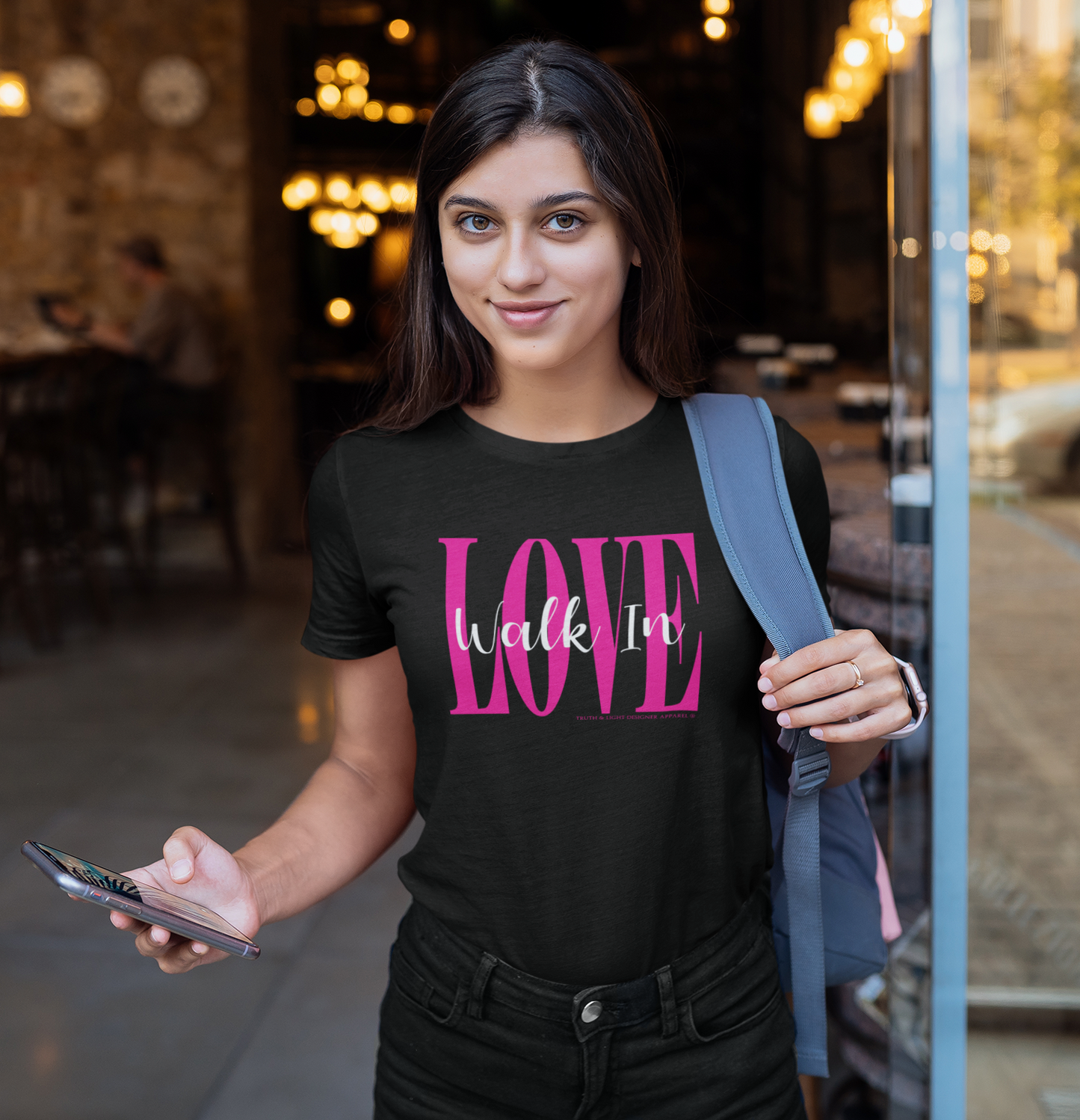 CAMINA CON AMOR | Camiseta unisex Bella+Canvas 