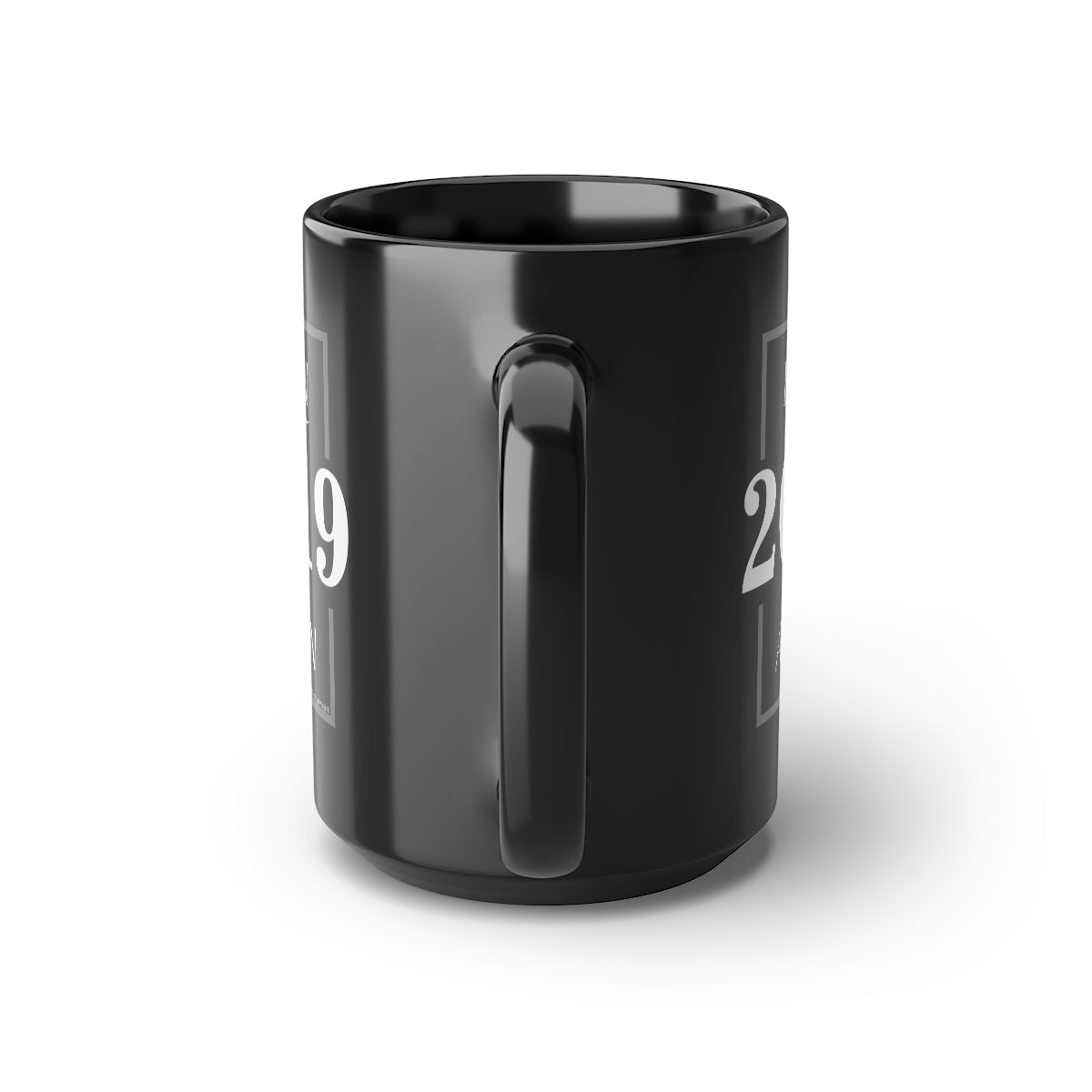 BORN AGAIN | Black Mug, 15oz